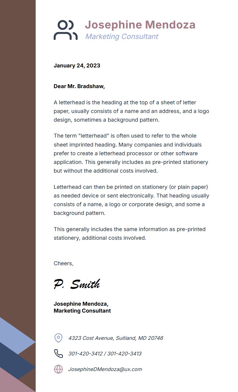 Consultancy Meeting Confirmation - Confirmation Letter Template