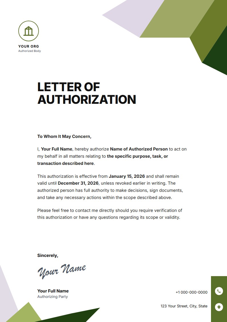 Surat Kuasa & Izin Tertulis - Surat Kuasa